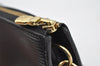 Authentic Louis Vuitton Epi Pochette Accessoires Pouch Black M52952 LV 9285J