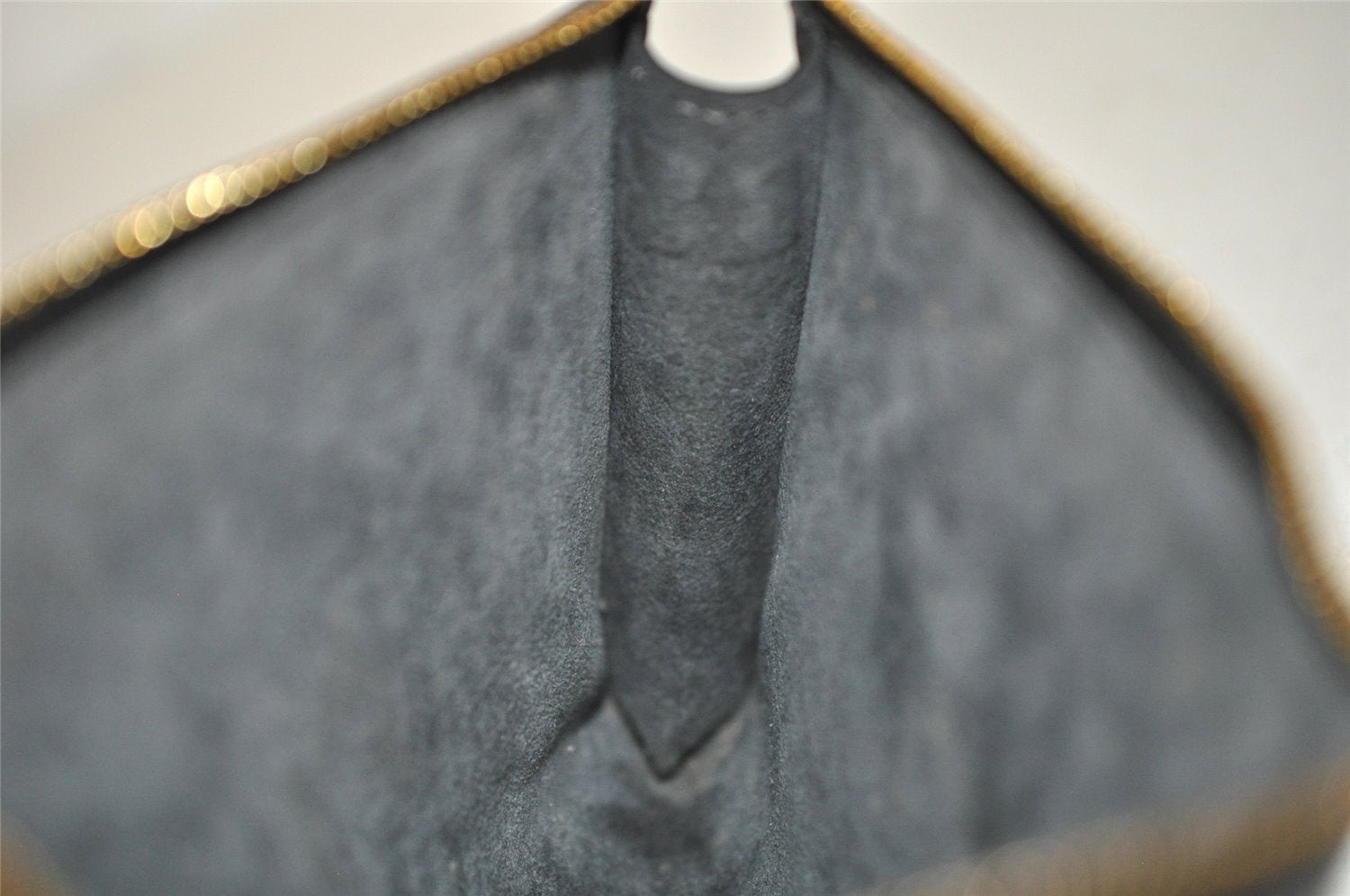 Authentic Louis Vuitton Epi Pochette Accessoires Pouch Black M52952 LV 9285J