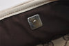 Authentic GUCCI Shoulder Cross Body Bag GG Canvas Leather 145857 Brown 9286I