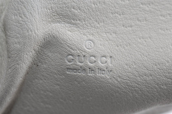 Authentic GUCCI Vintage Shoulder Hand Bag Purse Leather 101333 White 9287I