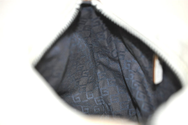 Authentic GUCCI Vintage Shoulder Hand Bag Purse Leather 101333 White 9287I