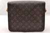 Authentic Louis Vuitton Monogram Cartouchiere GM M51252 Shoulder Cross Bag 9288I