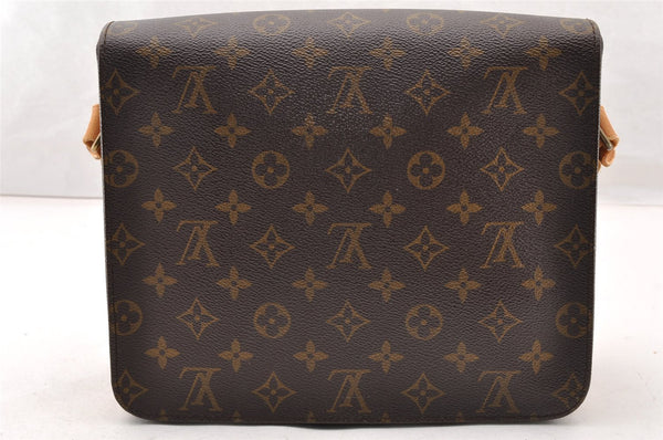 Authentic Louis Vuitton Monogram Cartouchiere GM M51252 Shoulder Cross Bag 9288I