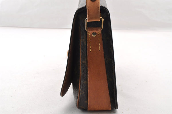 Authentic Louis Vuitton Monogram Cartouchiere GM M51252 Shoulder Cross Bag 9288I