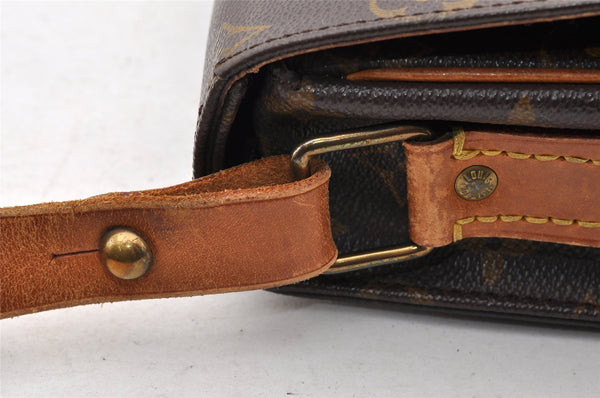 Authentic Louis Vuitton Monogram Cartouchiere GM M51252 Shoulder Cross Bag 9288I