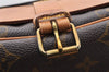 Authentic Louis Vuitton Monogram Cartouchiere GM M51252 Shoulder Cross Bag 9288I