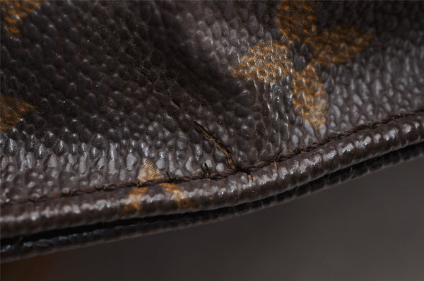 Authentic Louis Vuitton Monogram Cartouchiere GM M51252 Shoulder Cross Bag 9288I