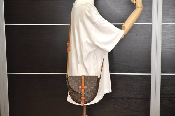 Authentic Louis Vuitton Monogram Chantilly PM Shoulder Cross Bag M51234 LV 9288J