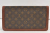 Auth Louis Vuitton Monogram Pochette Dame GM Clutch Hand Bag Old Model LV 9289J