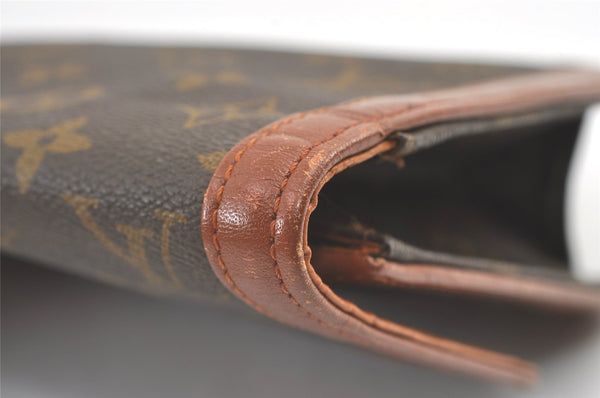 Auth Louis Vuitton Monogram Pochette Dame GM Clutch Hand Bag Old Model LV 9289J