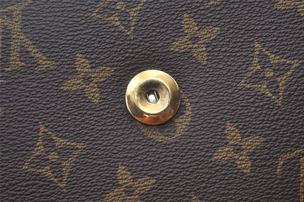 Auth Louis Vuitton Monogram Pochette Dame GM Clutch Hand Bag Old Model LV 9289J