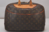 Authentic Louis Vuitton Monogram Deauville Hand Bag M47270 LV 9291I