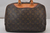 Authentic Louis Vuitton Monogram Deauville Hand Bag M47270 LV 9291I