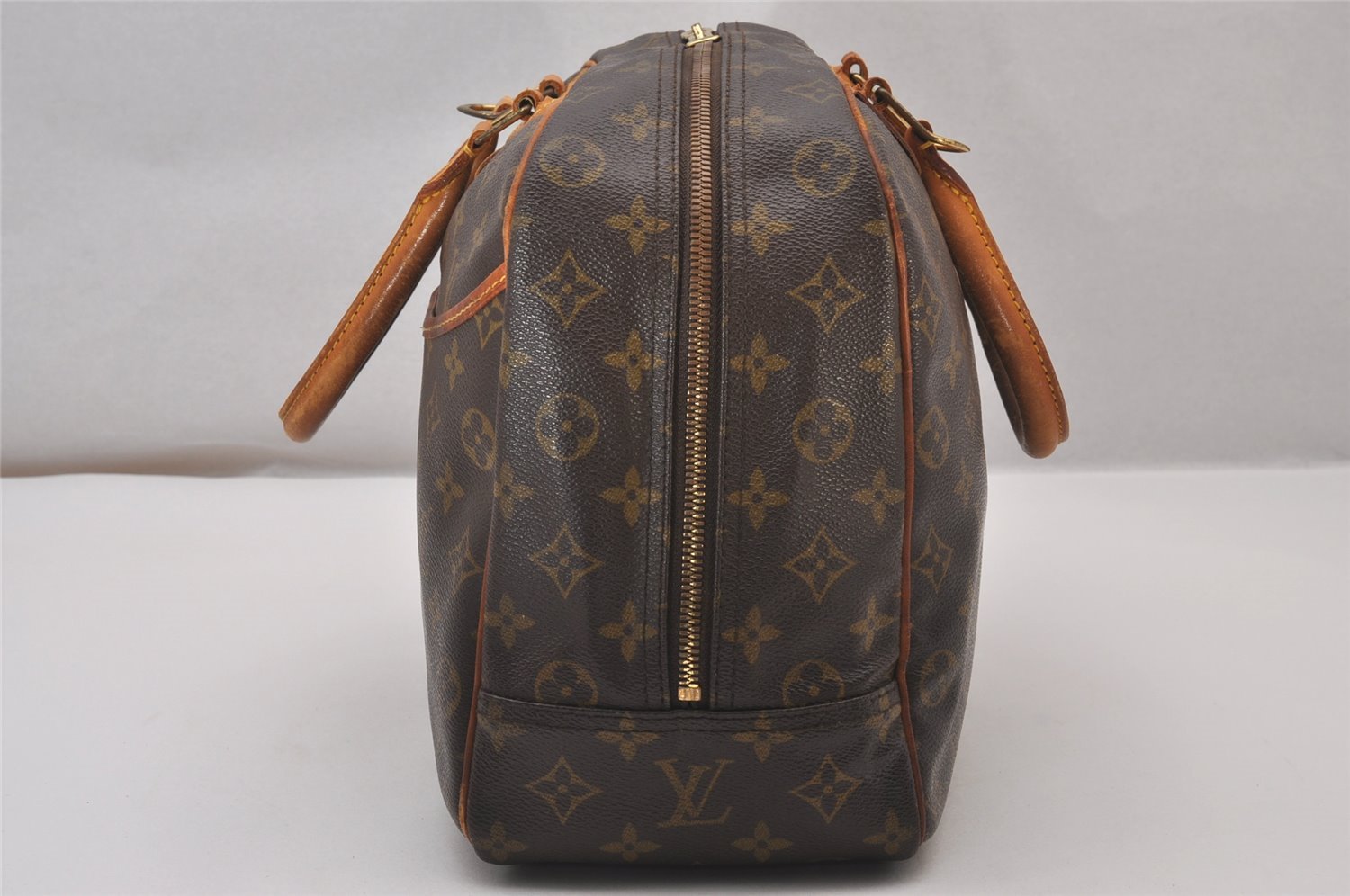 Authentic Louis Vuitton Monogram Deauville Hand Bag M47270 LV 9291I