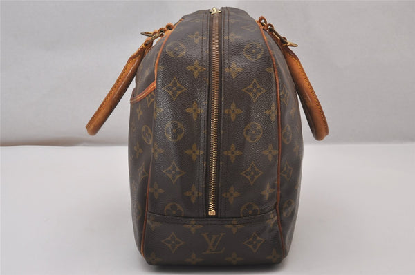 Authentic Louis Vuitton Monogram Deauville Hand Bag M47270 LV 9291I