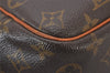 Authentic Louis Vuitton Monogram Deauville Hand Bag M47270 LV 9291I
