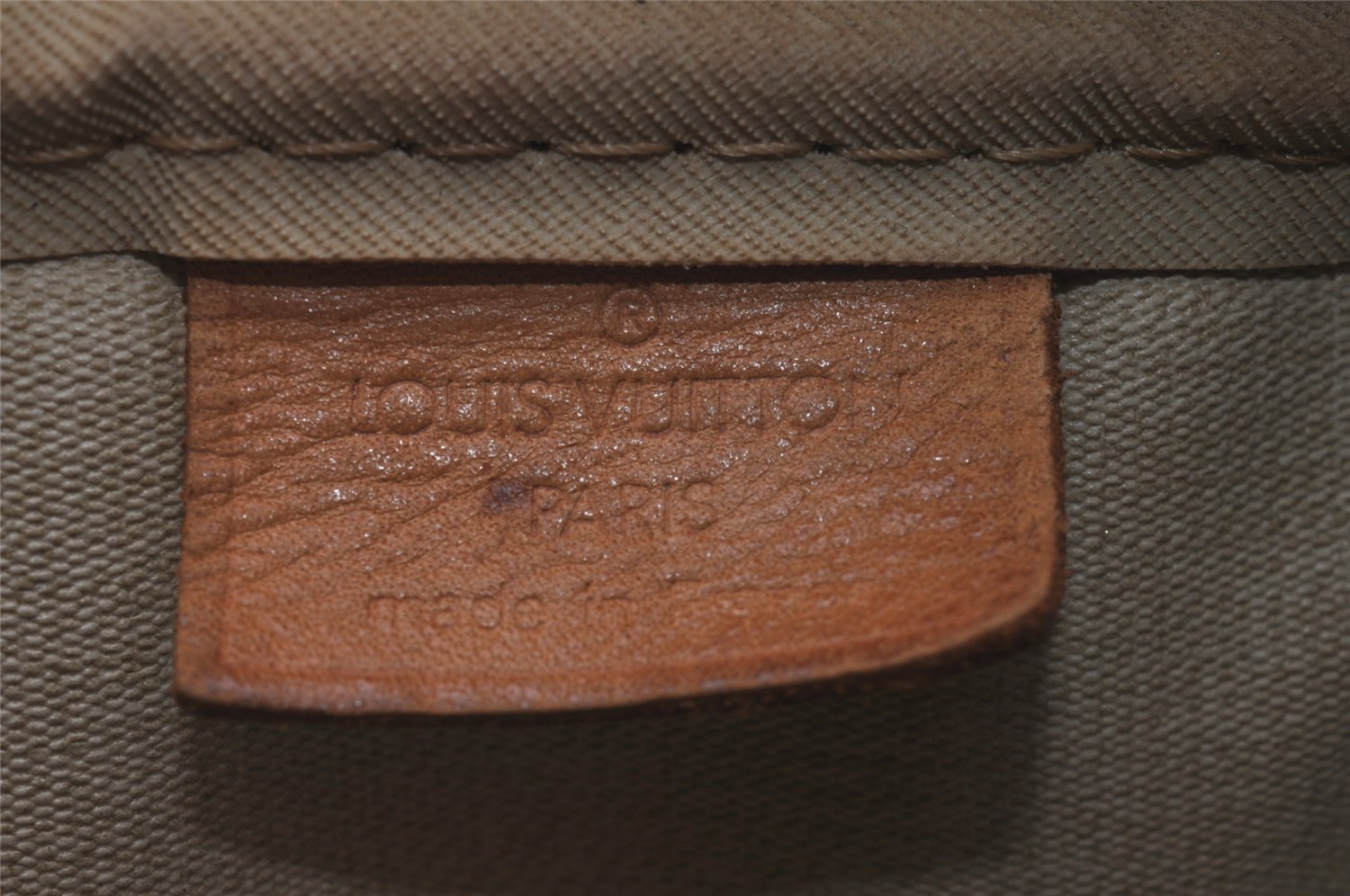 Authentic Louis Vuitton Monogram Deauville Hand Bag M47270 LV 9291I