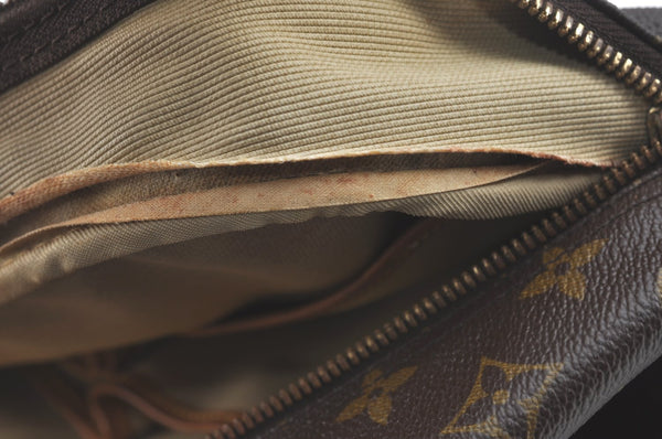 Authentic Louis Vuitton Monogram Deauville Hand Bag M47270 LV 9291I