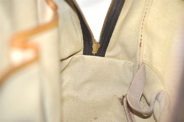 Authentic Louis Vuitton Monogram Deauville Hand Bag M47270 LV 9291I