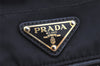 Authentic PRADA Nylon Tessuto Leather 2Way Shoulder Hand Bag Purse Black 9292I