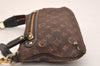 Auth Louis Vuitton Monogram Idylle Mini Pochette Accessoires Pouch Brown 9292J