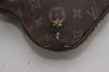 Auth Louis Vuitton Monogram Idylle Mini Pochette Accessoires Pouch Brown 9292J