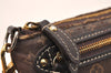 Auth Louis Vuitton Monogram Idylle Mini Pochette Accessoires Pouch Brown 9292J