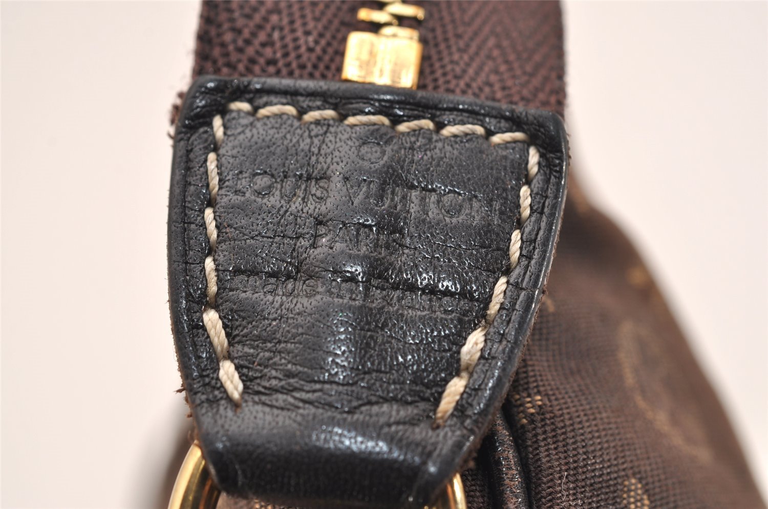 Auth Louis Vuitton Monogram Idylle Mini Pochette Accessoires Pouch Brown 9292J