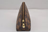Authentic Louis Vuitton Damier Pochette Cosmetic PM Pouch N47516 LV 9293J