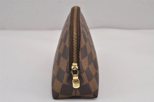 Authentic Louis Vuitton Damier Pochette Cosmetic PM Pouch N47516 LV 9293J