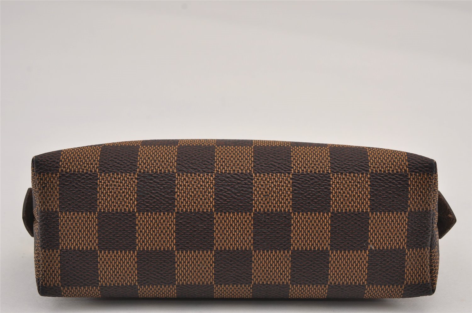 Authentic Louis Vuitton Damier Pochette Cosmetic PM Pouch N47516 LV 9293J