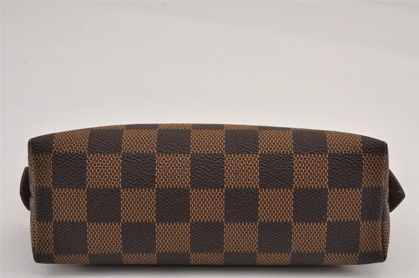 Authentic Louis Vuitton Damier Pochette Cosmetic PM Pouch N47516 LV 9293J