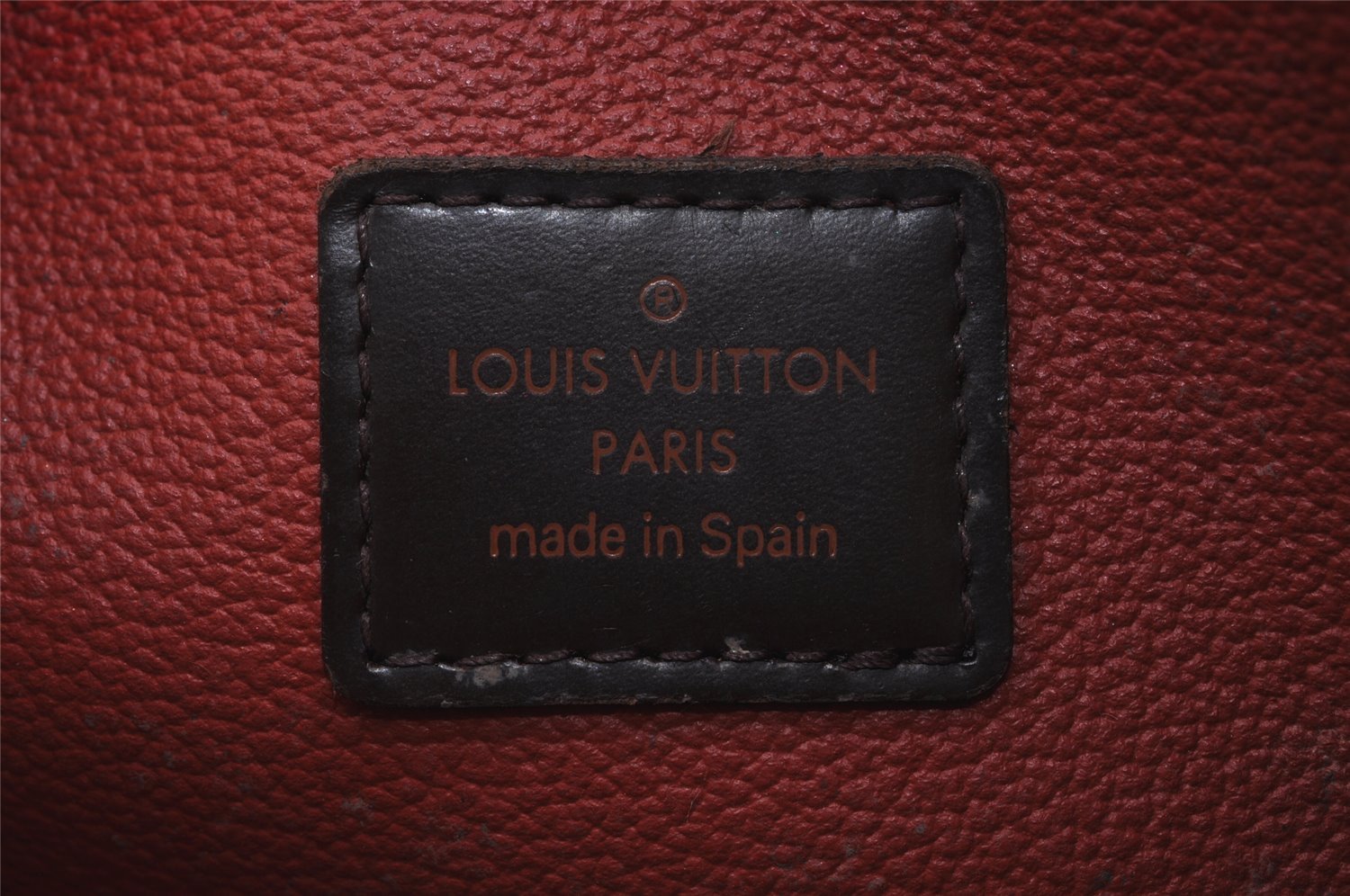 Authentic Louis Vuitton Damier Pochette Cosmetic PM Pouch N47516 LV 9293J