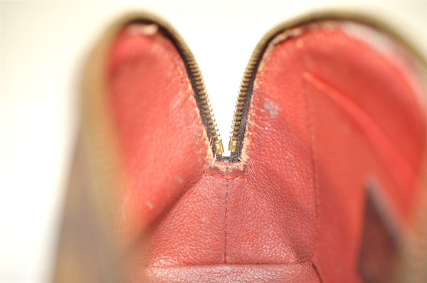 Authentic Louis Vuitton Damier Pochette Cosmetic PM Pouch N47516 LV 9293J