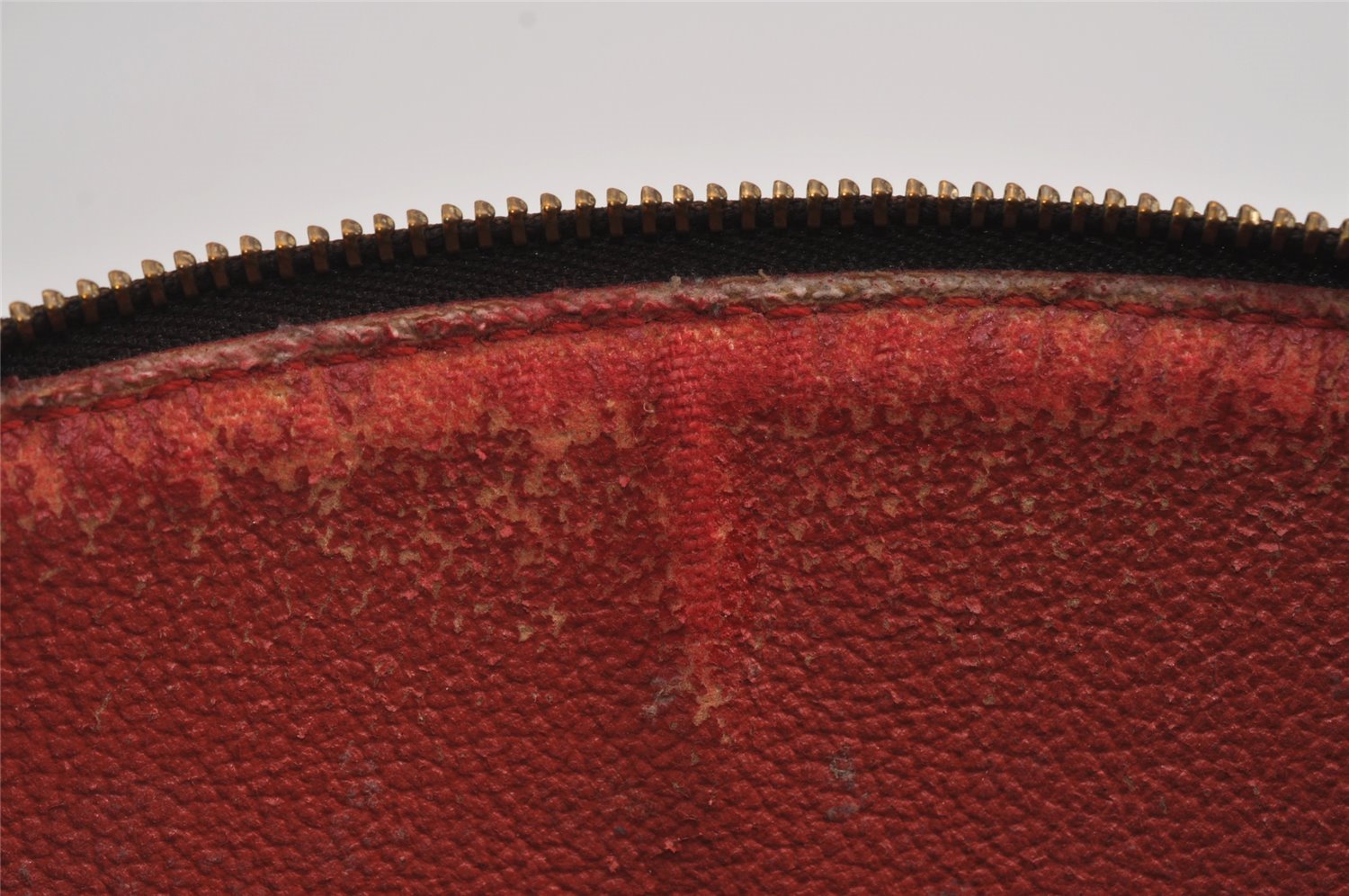 Authentic Louis Vuitton Damier Pochette Cosmetic PM Pouch N47516 LV 9293J