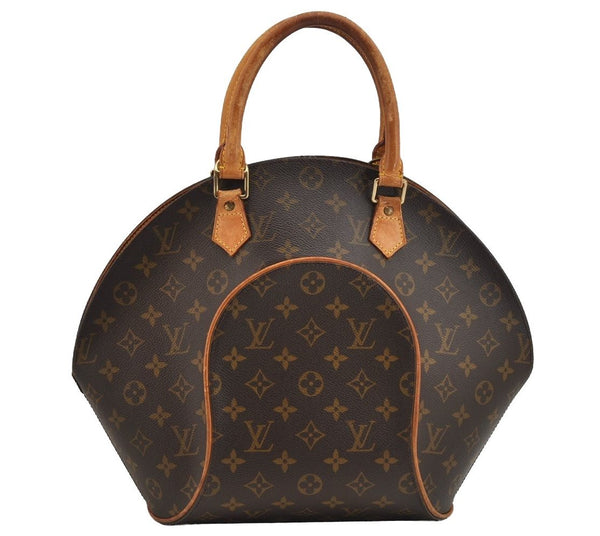 Authentic Louis Vuitton Monogram Ellipse MM Hand Bag M51126 LV Junk 9294J