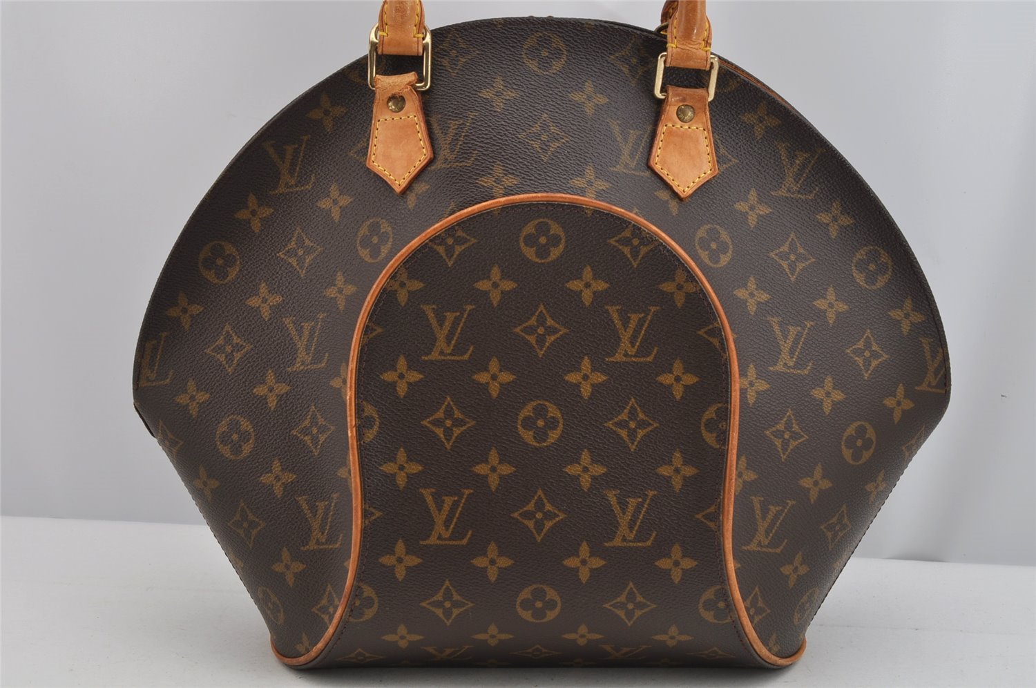 Authentic Louis Vuitton Monogram Ellipse MM Hand Bag M51126 LV Junk 9294J