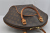 Authentic Louis Vuitton Monogram Ellipse MM Hand Bag M51126 LV Junk 9294J