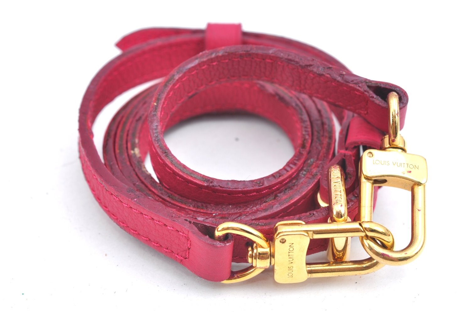 Auth Louis Vuitton Monogram Denim Noefull MM 2Way Hand Bag M40870 Pink 9295G