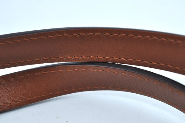 Authentic GUCCI Vintage Shoulder Tote Bag GG Nylon Leather 295252 Blue 9295H