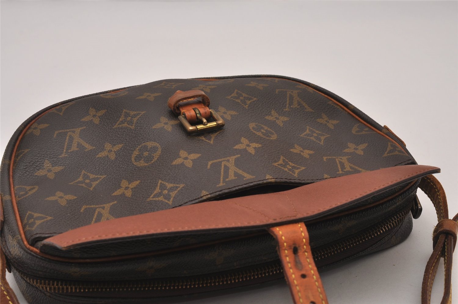 Authentic Louis Vuitton Monogram Jeune Fille PM M51227 Shoulder Cross Bag 9295I