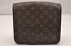 Auth Louis Vuitton Monogram Cartouchiere MM M51253 Shoulder Cross Bag Junk 9296J