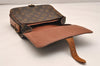 Auth Louis Vuitton Monogram Cartouchiere MM M51253 Shoulder Cross Bag Junk 9296J