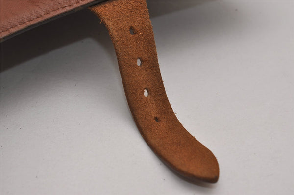 Auth Louis Vuitton Monogram Cartouchiere MM M51253 Shoulder Cross Bag Junk 9296J