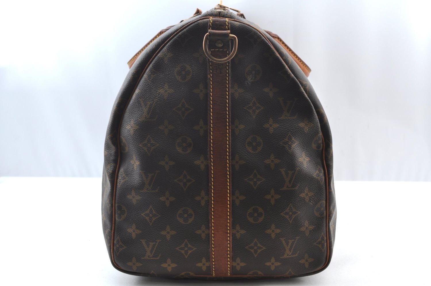 Auth Louis Vuitton Monogram Keepall Bandouliere 55 M41414 Boston Bag Junk 9297G