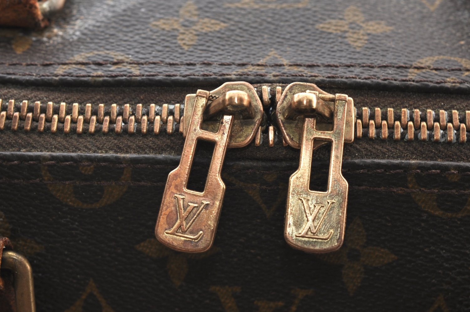 Auth Louis Vuitton Monogram Keepall Bandouliere 55 M41414 Boston Bag Junk 9297G