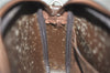 Authentic Burberrys Check Shoulder Cross Bag Canvas Leather Beige Khaki 9297J