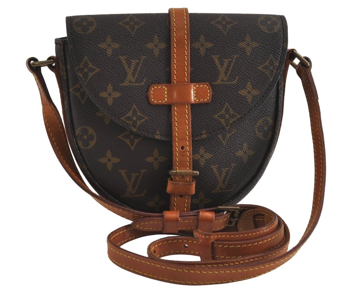Authentic Louis Vuitton Monogram Chantilly PM Shoulder Cross Bag M51234 LV 9298I