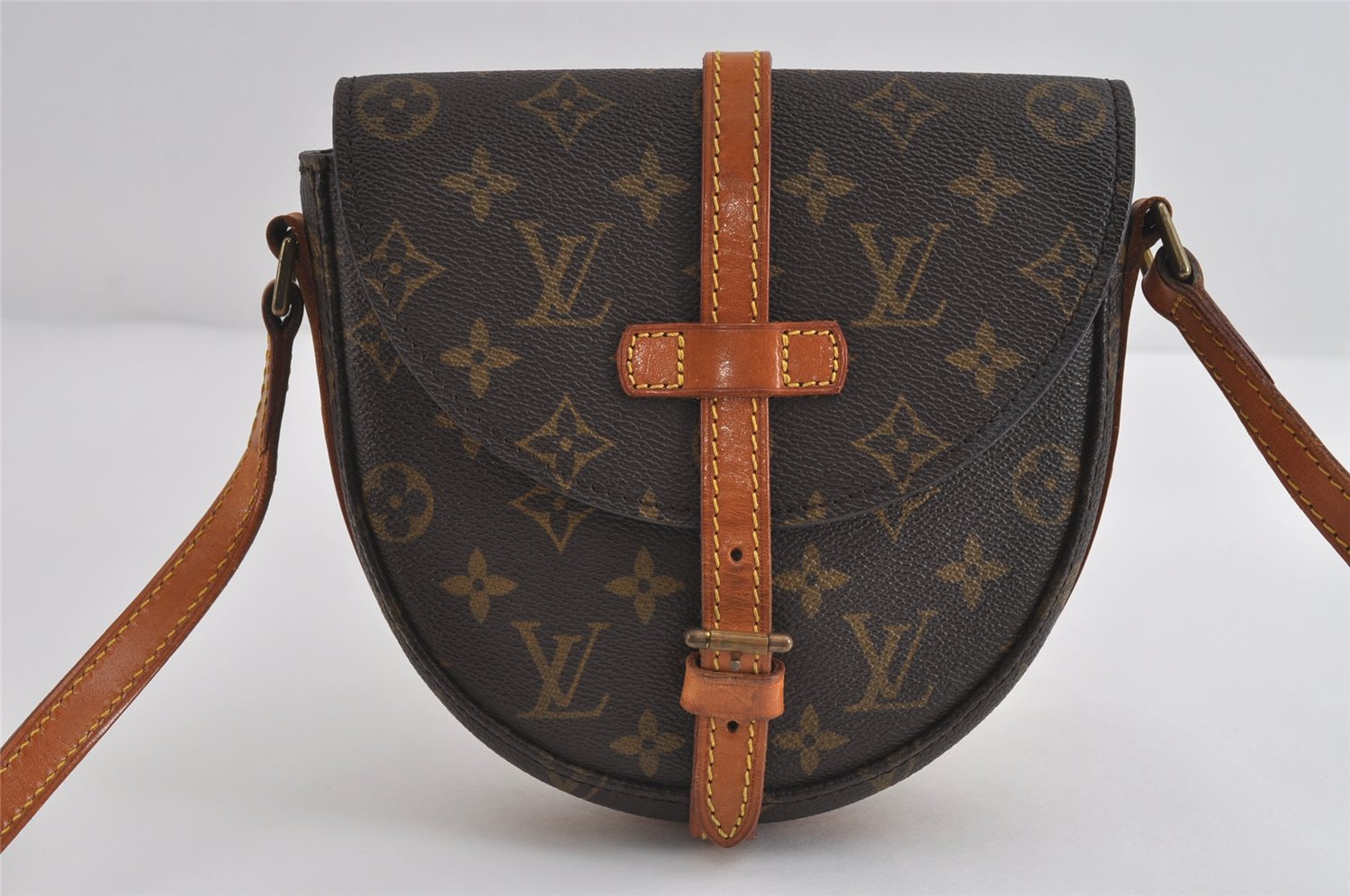 Authentic Louis Vuitton Monogram Chantilly PM Shoulder Cross Bag M51234 LV 9298I