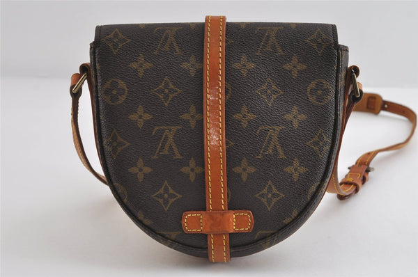 Authentic Louis Vuitton Monogram Chantilly PM Shoulder Cross Bag M51234 LV 9298I